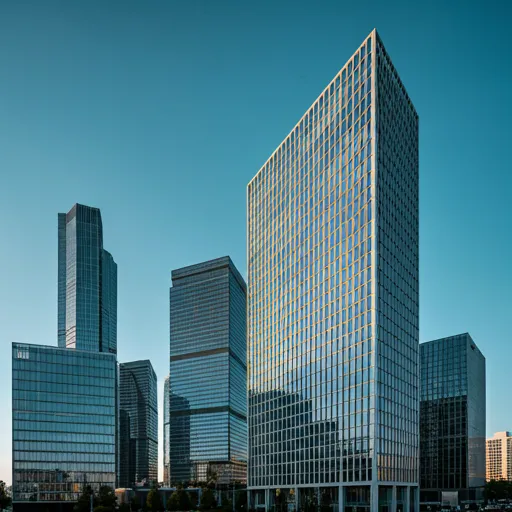 Modern corporate skyscraper