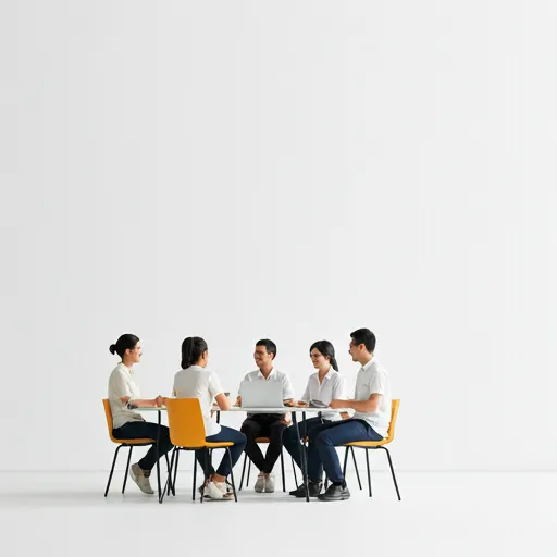 Equipo de AR-Consultora reunido en sesión de trabajo